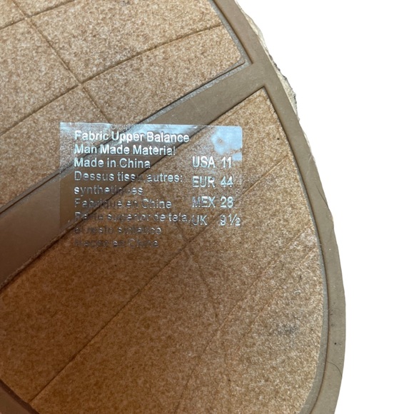 BRASH NWT Black Open-Toe Slingback Wedge Heel Shoes Size 11 - Picture 12 of 15